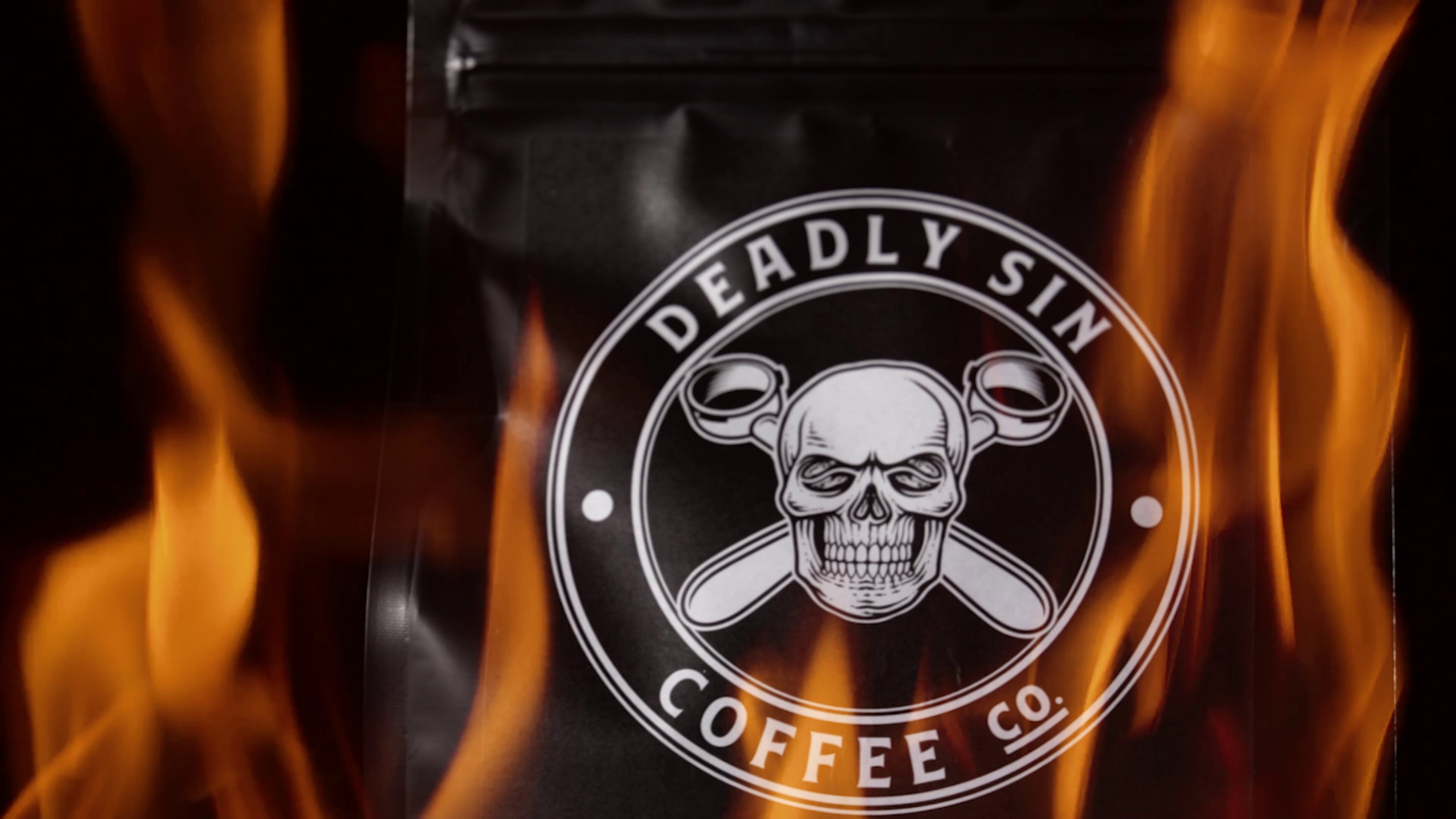 Deadly Sin Coffee product campaign