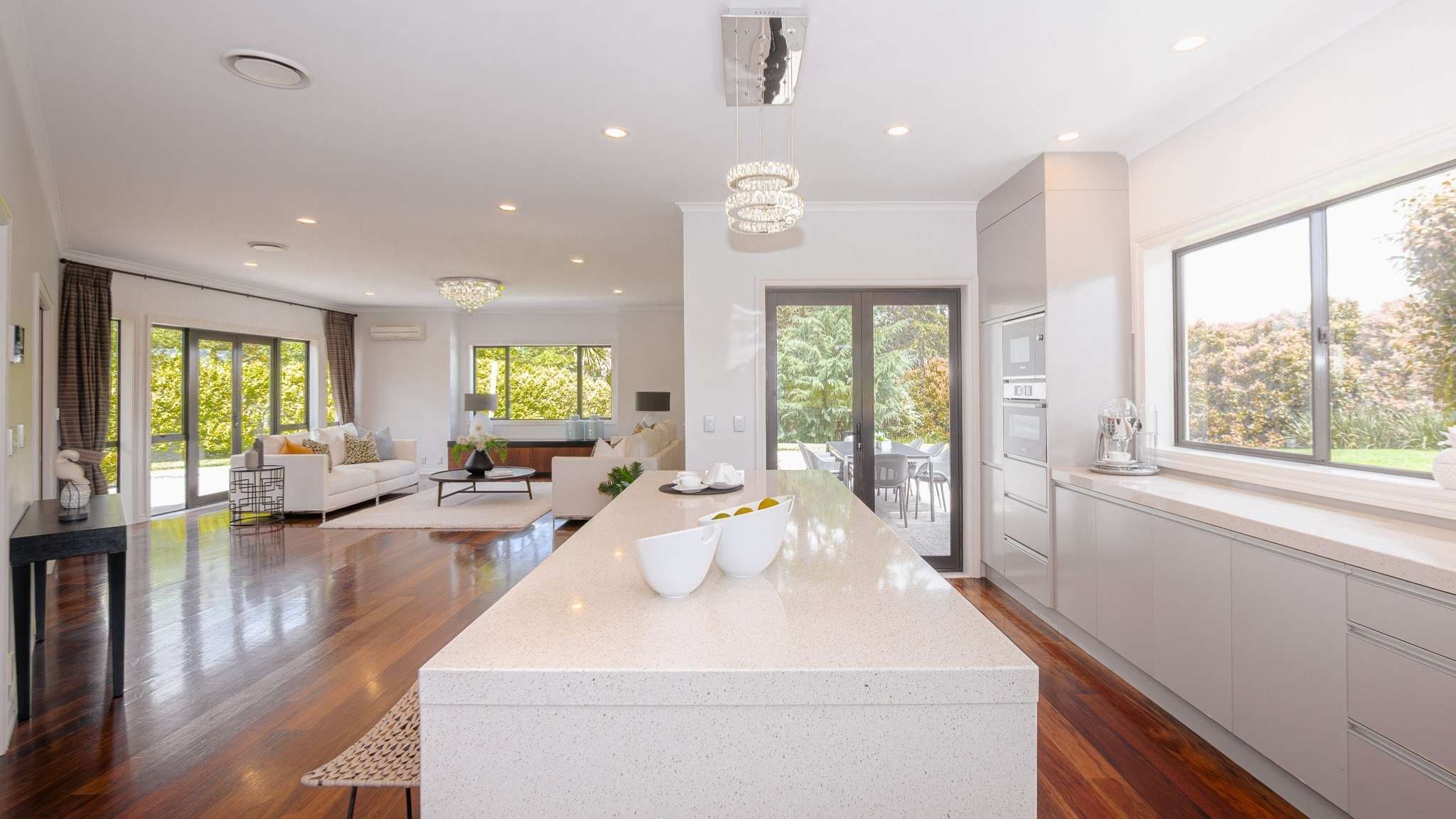 Real estate walkthrough in Dairy Flat